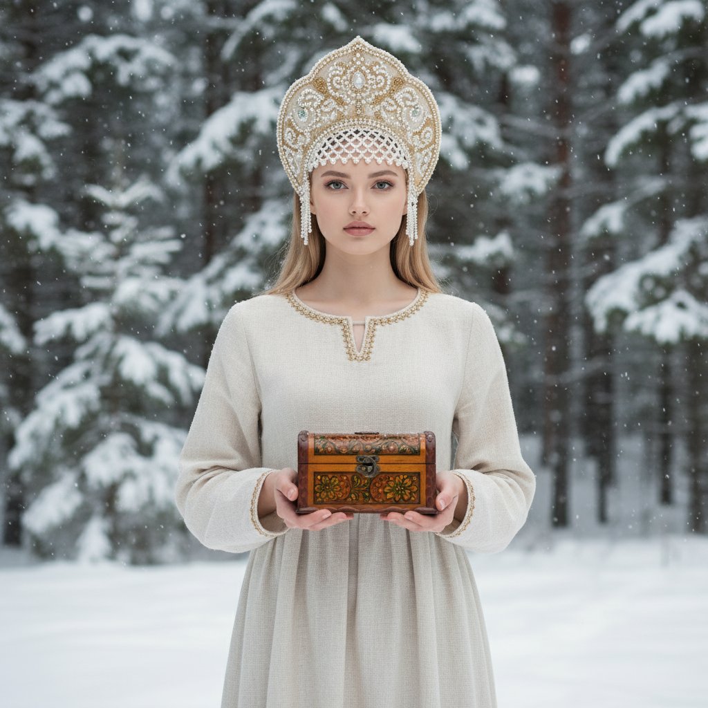 Зимняя сказка в кокошнике