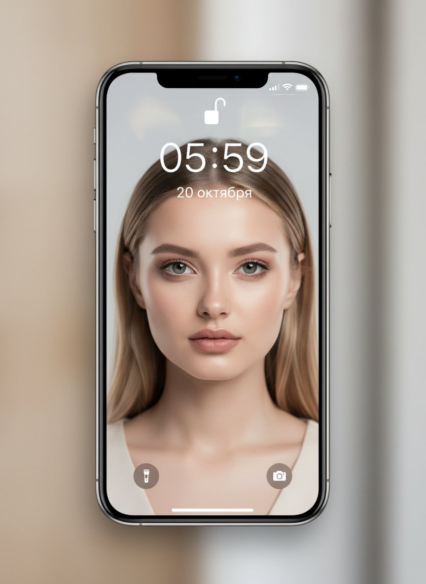 Обои для экрана блокировки iPhone