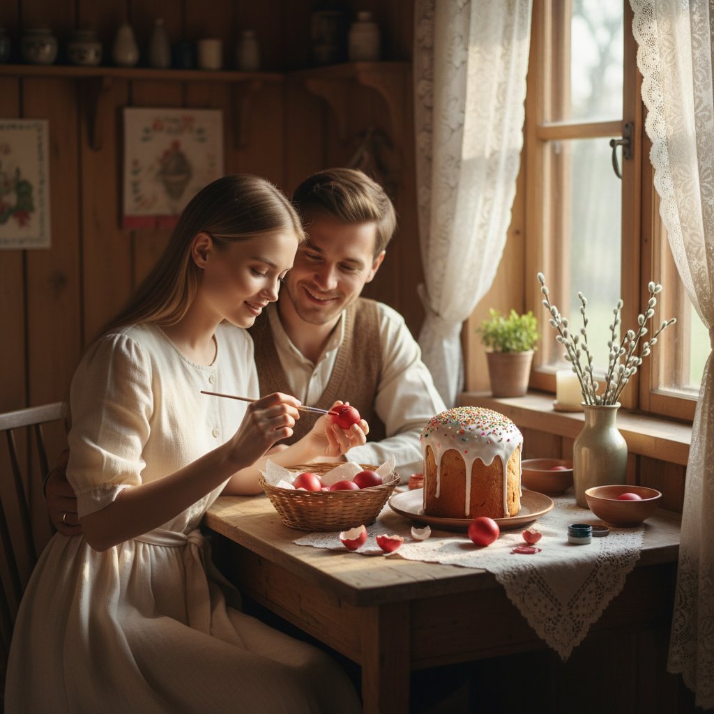 Деревенская Пасха
