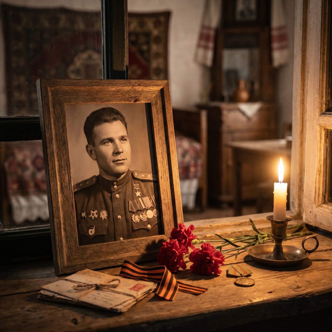 Фото с ИИ на 9 мая