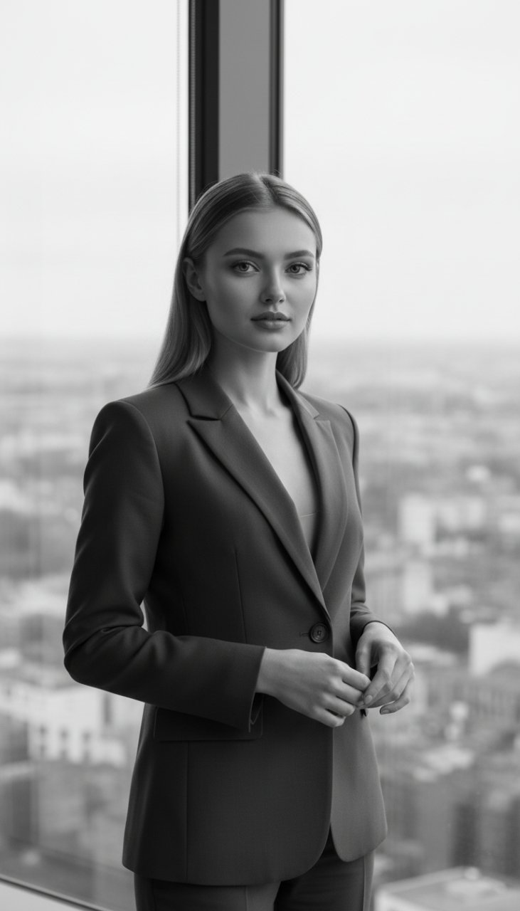 Деловая фотография ЧБ