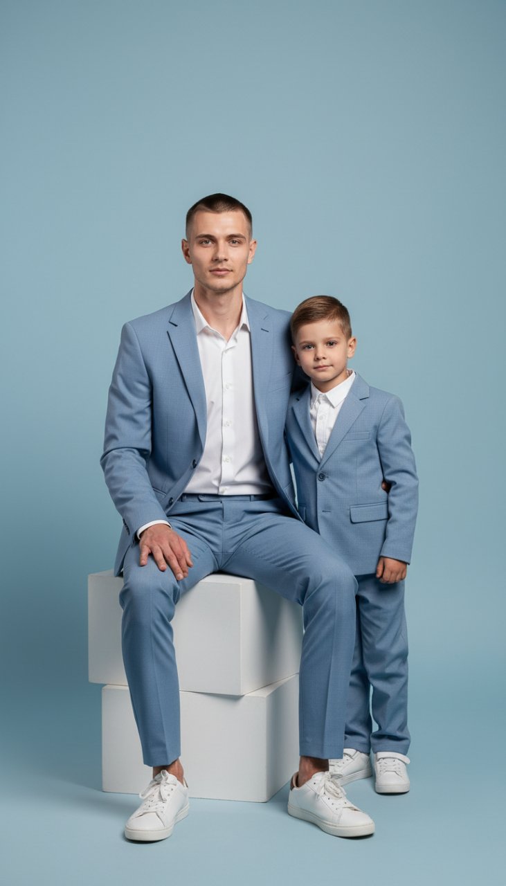 Портрет отца и сына