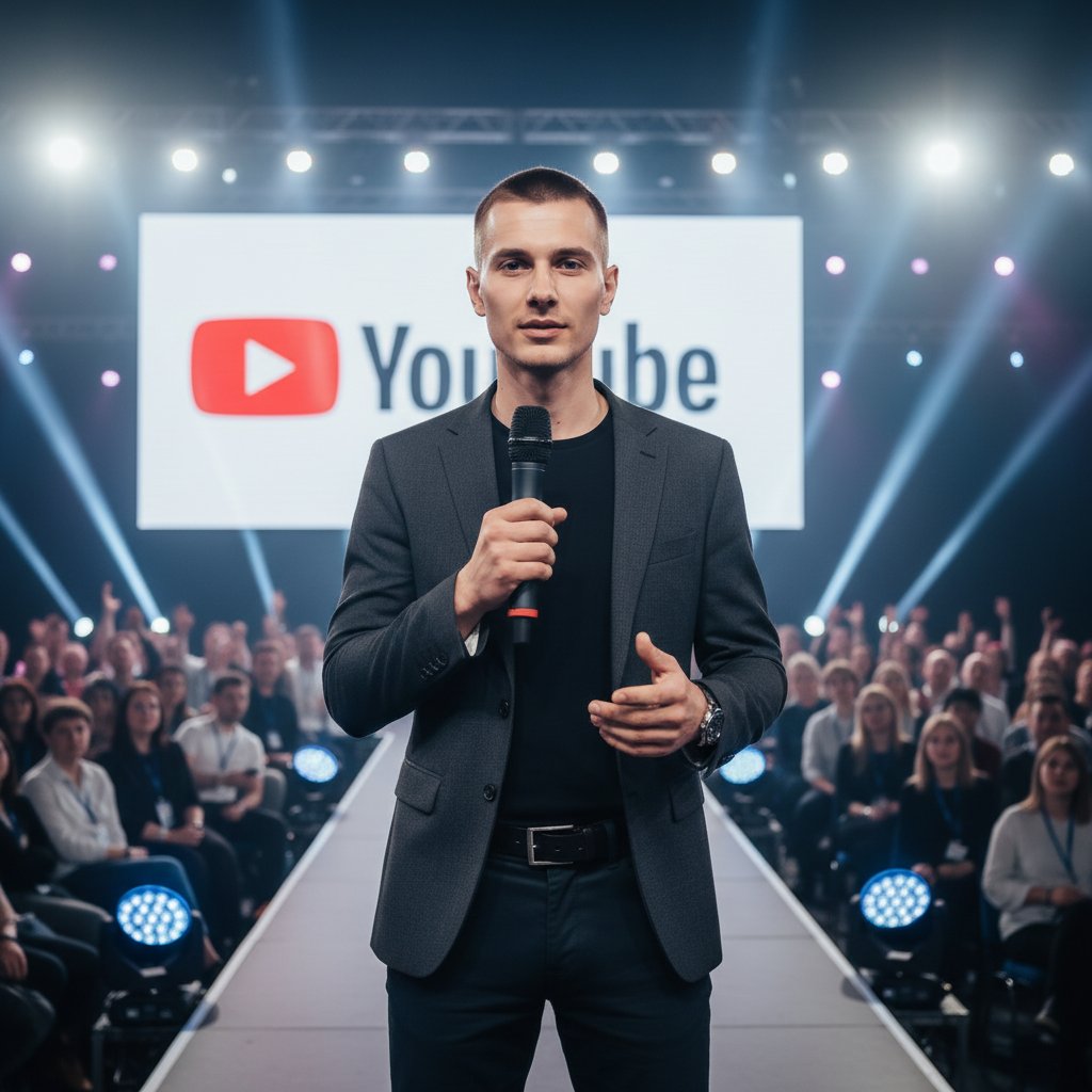 Спикер YouTube на конференции