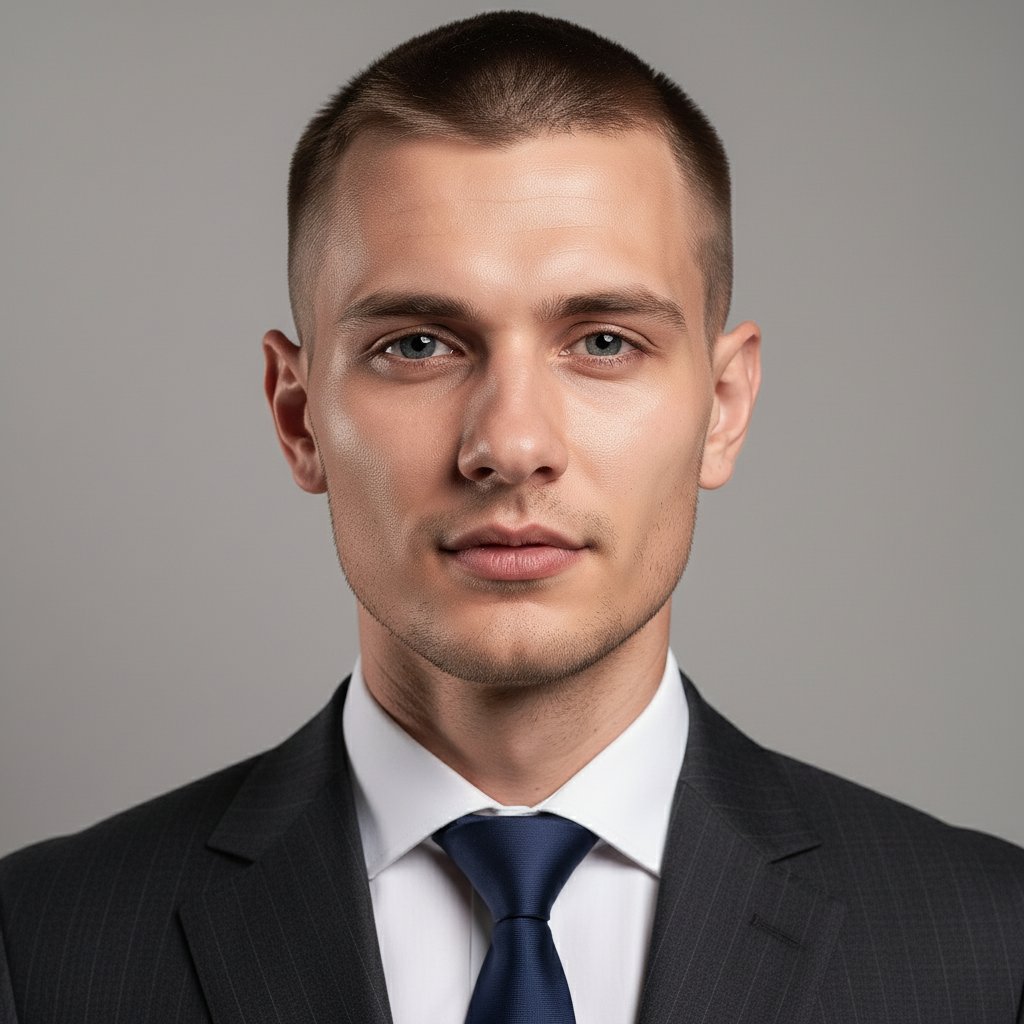 Мужчина в строгом костюме