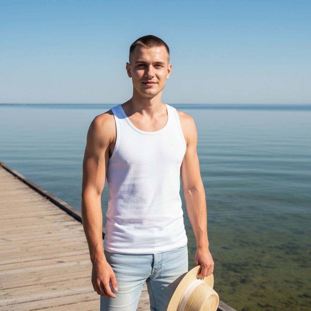 Летний отдых на пирсе