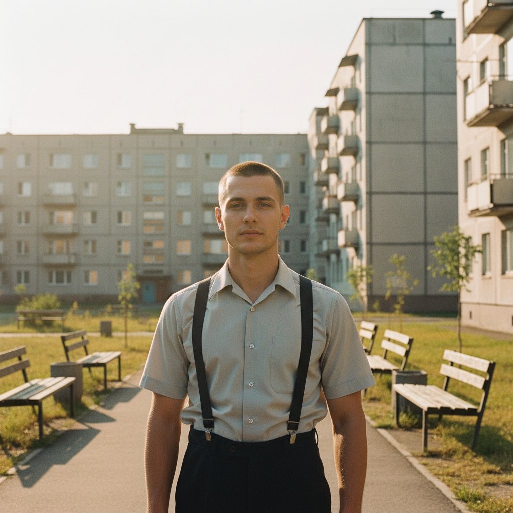 Советский горожанин в стиле 80-х