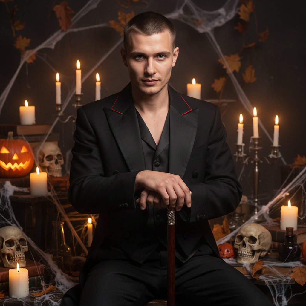 Джентльмен на Хэллоуин