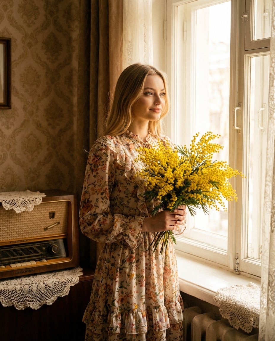 Весеннее утро 8 марта