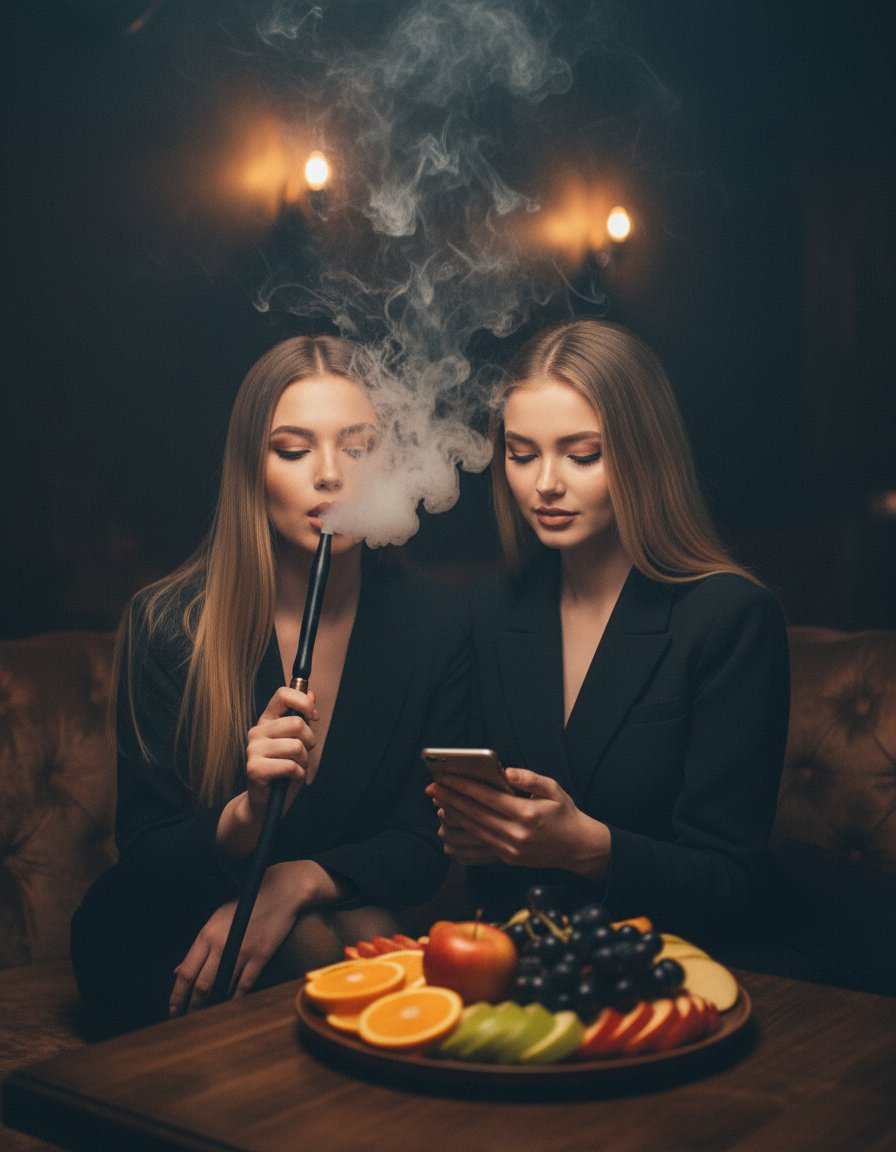 Девушки в кафе