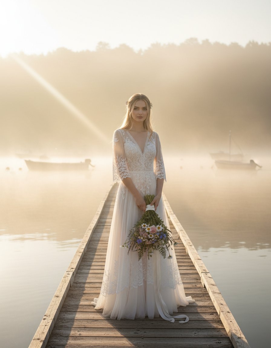 Свадебное утро в заливе