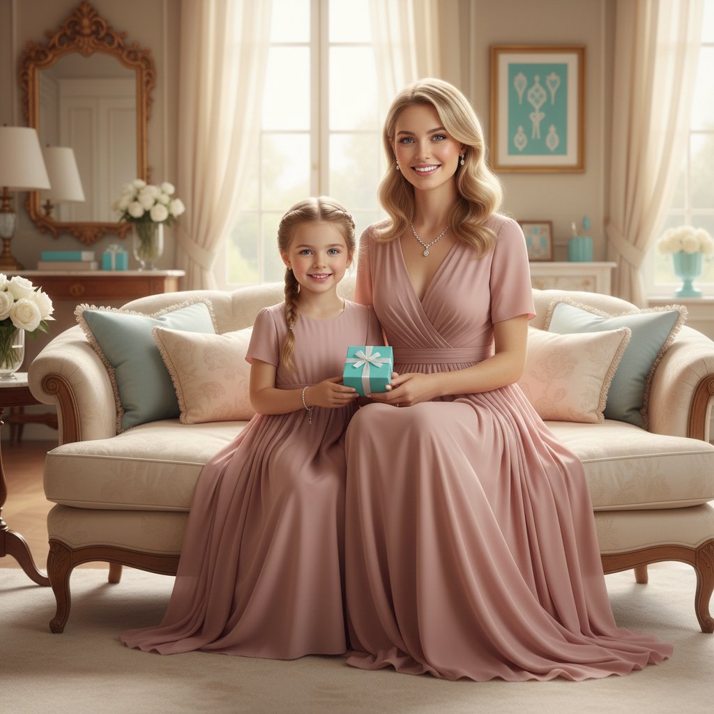 Материнская нежность Tiffany