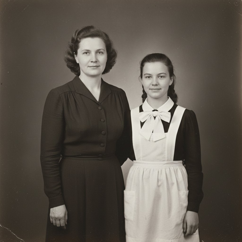 Семейный портрет СССР 1950-х